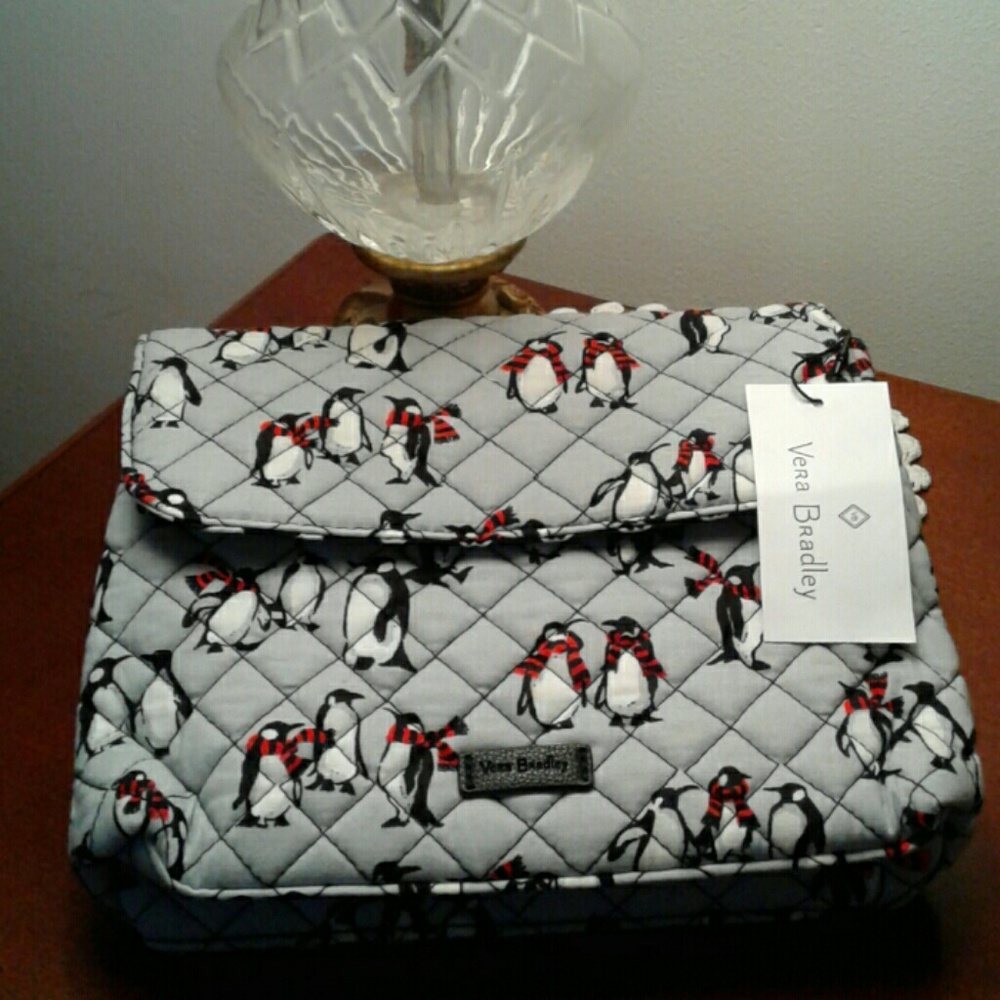 Vera Bradley Brush and Cosmetic Case